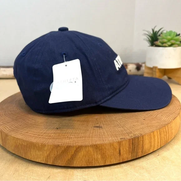 NWT Athleta Girl Baseball Cap Navy Blue Adjustable OS - Picture 5 of 8